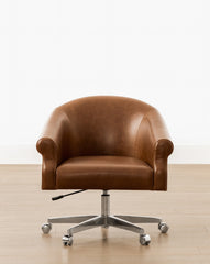 Clemence Leather Desk Chair