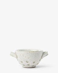Cream Handled Berry Bowl