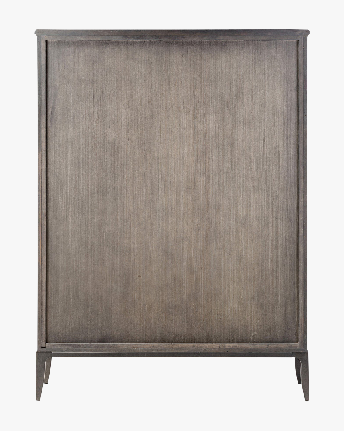 Crestwell Worn Black Oak Cabinet