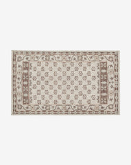 Anya Neutral Hand-Knotted Wool Rug