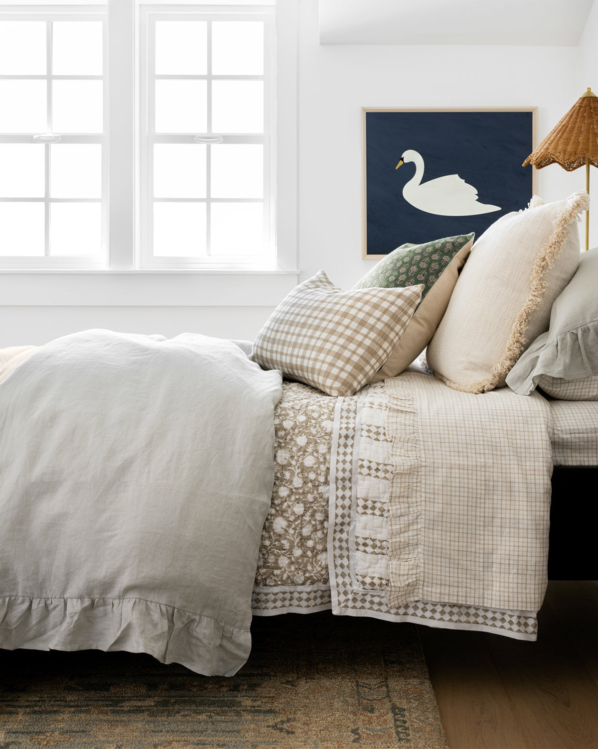 Arcadia Block Print Kids Quilt