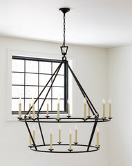 Darlana Two-Tiered Ring Chandelier