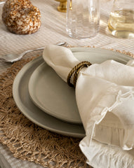 Bundle Aiden Soft Gray Dinner Plate
