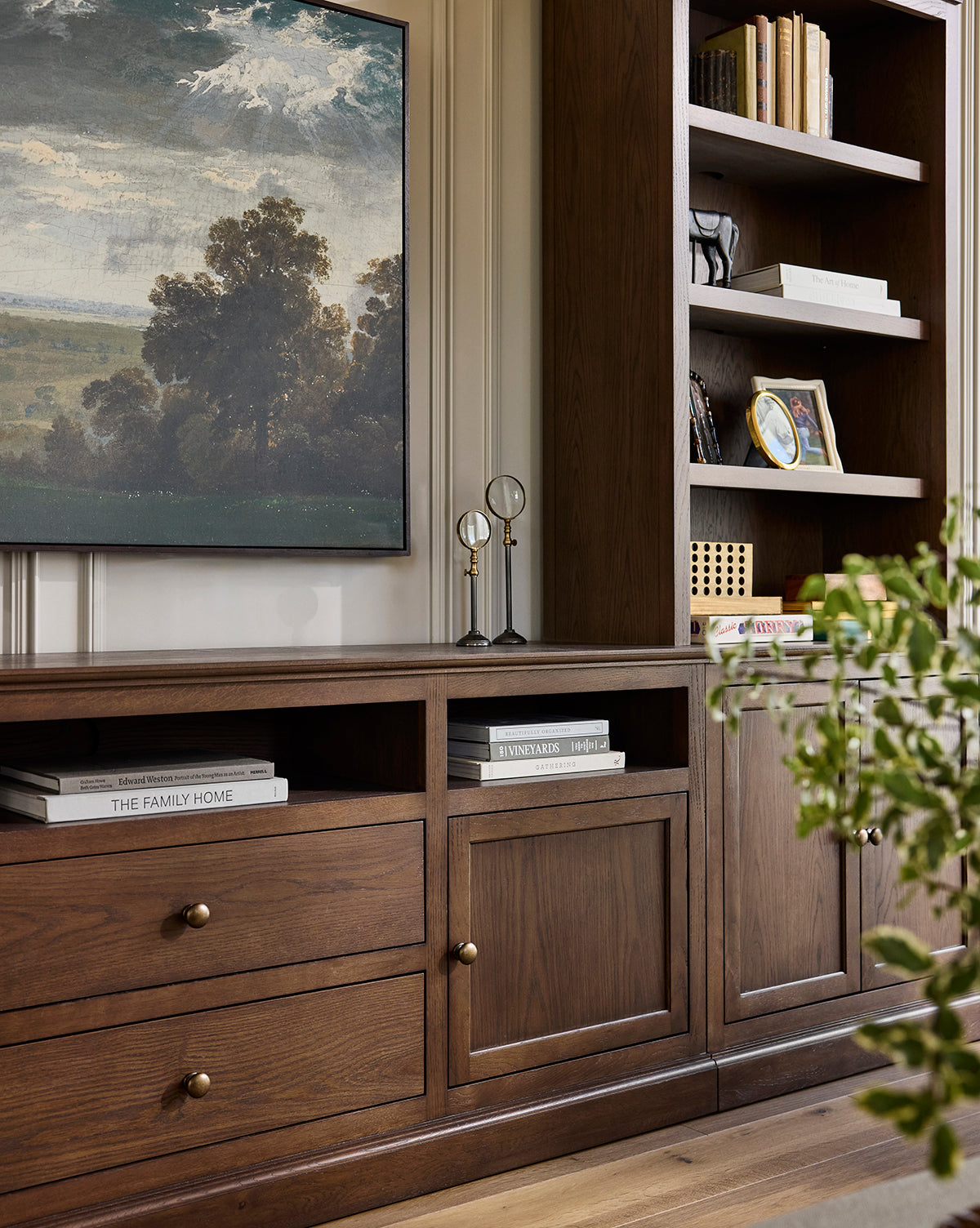 Bernard Storage Media Console Set (108"-132")