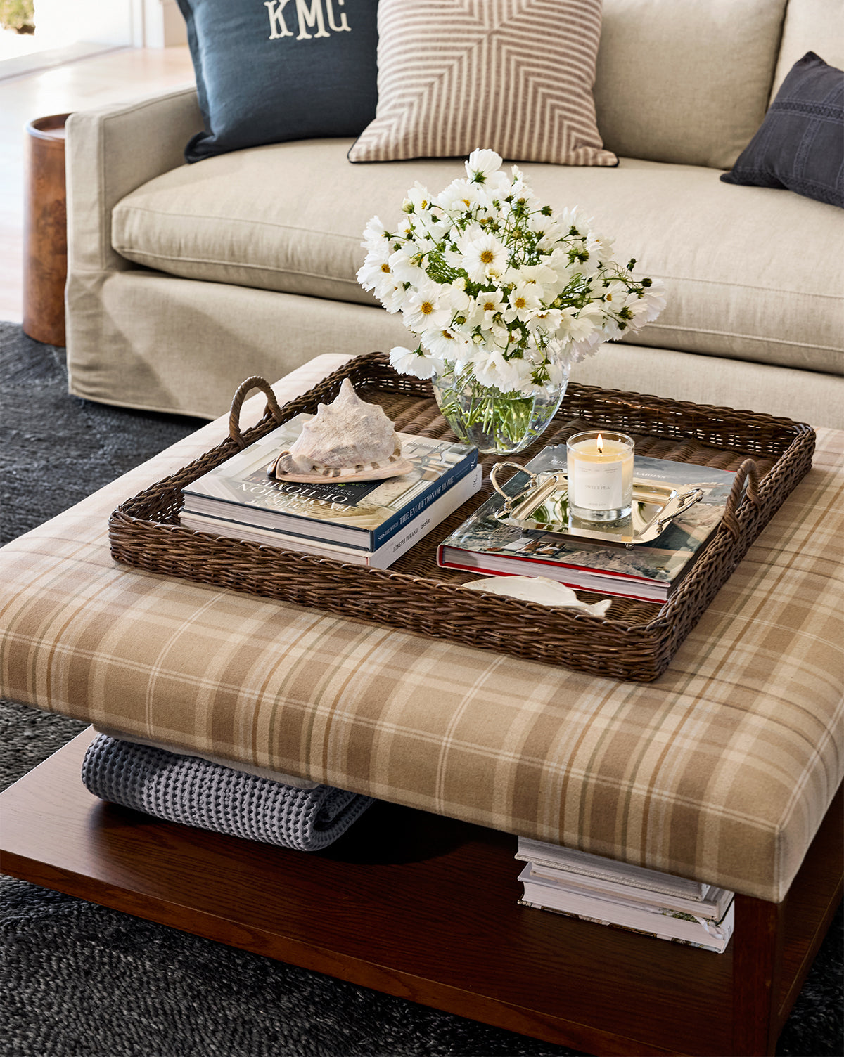 Antoinette Coffee Table Ottoman