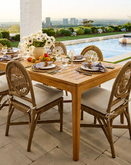 Andrey Teak Outdoor Dining Table